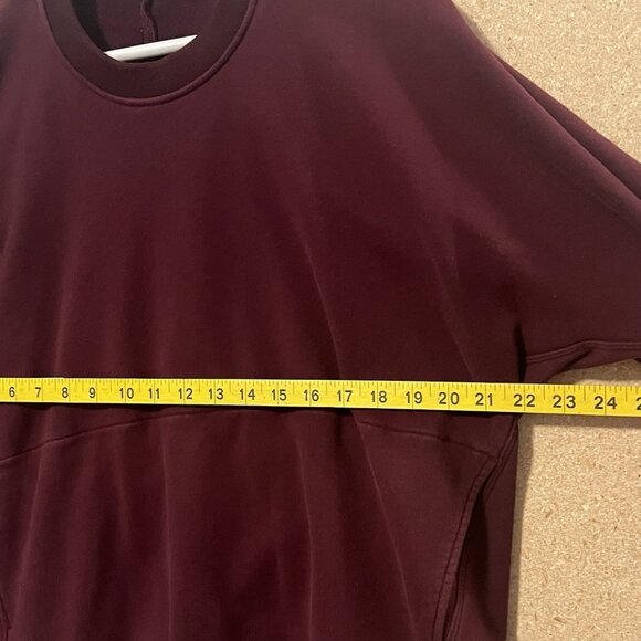 Lululemon Roksanda Face Forward Sweatshirt Women's Size Small Garnet Fools Gold - Picture 7 of 10